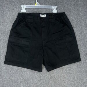 Talos Cargo Short Mens 34 Black Hiking Outdoor Camping hiking 6" inseam